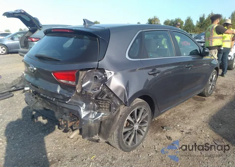 2018 Hyundai Elantra Gt z USA, uszkodzony, nr VIN KMHH35LE1JU075424